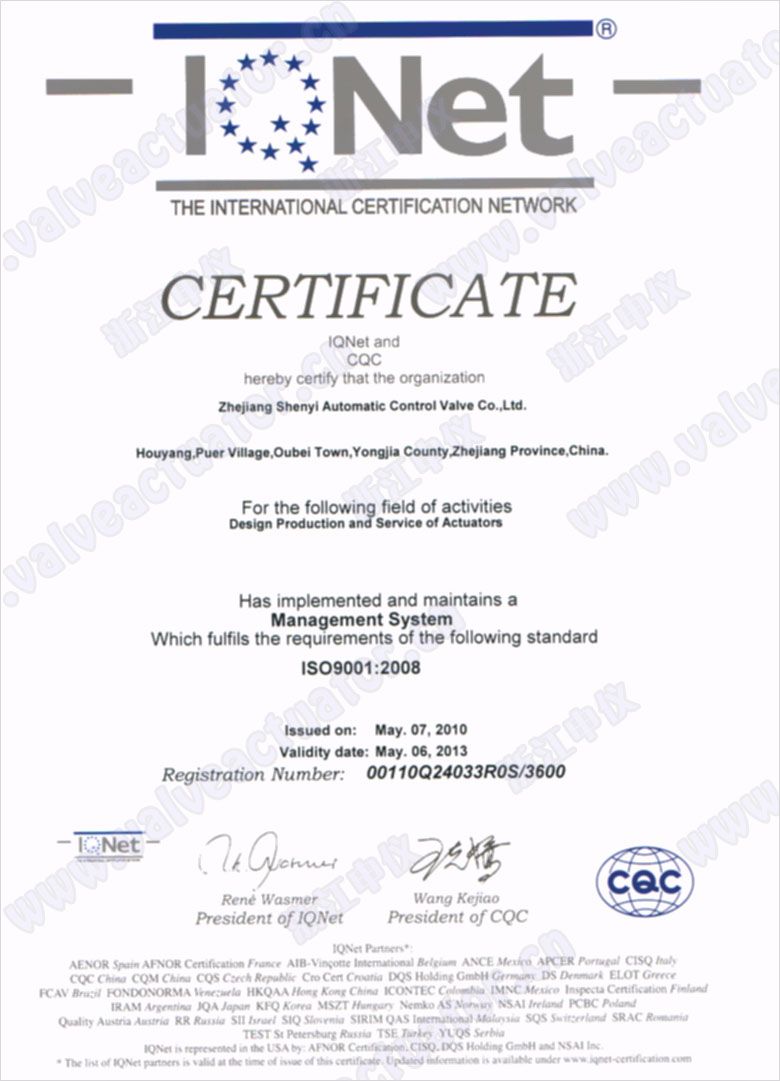 The International Certification Network