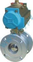 Circle Flange Aluminium ball valve
