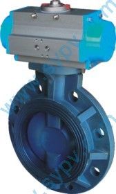 CPVC butterfly valve