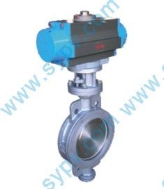 Wafer PTFE reinforce seal butterfly valve